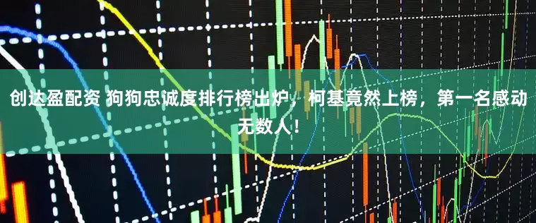 创达盈配资 狗狗忠诚度排行榜出炉，柯基竟然上榜，第一名感动无数人！